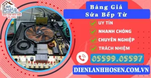 Bảng giá sửa bếp từ