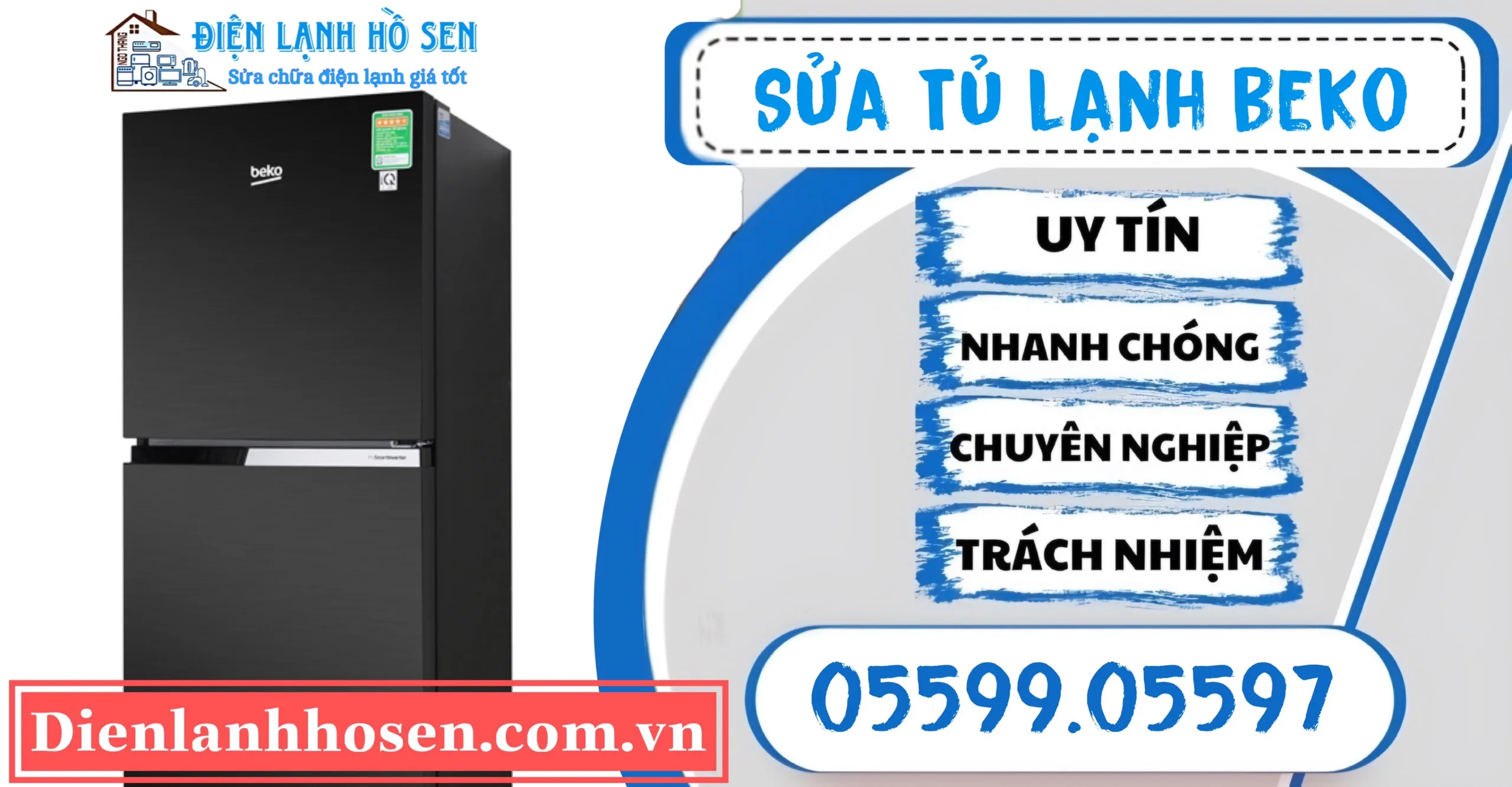 sửa tủ lạnh beko 